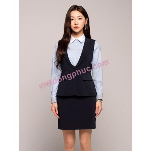 Đồng phục áo gile Nữ 09